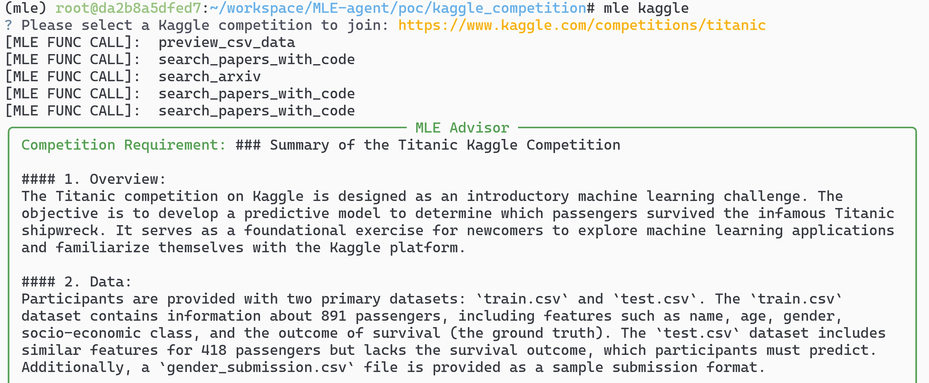 kaggle_competition_summary